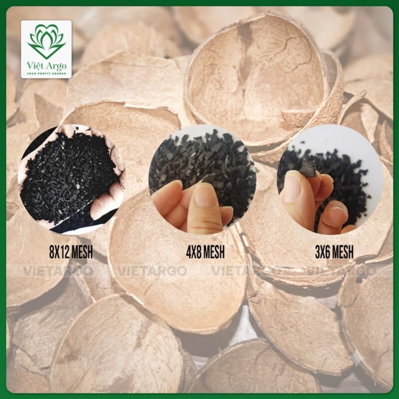 Than gáo dừa chất lượng cao, than VietArgo, than dừa xuất khẩu, than dừa không khói, than dừa BBQ, nhà sản xuất than dừa, than dừa Vietargo, Vietargo
