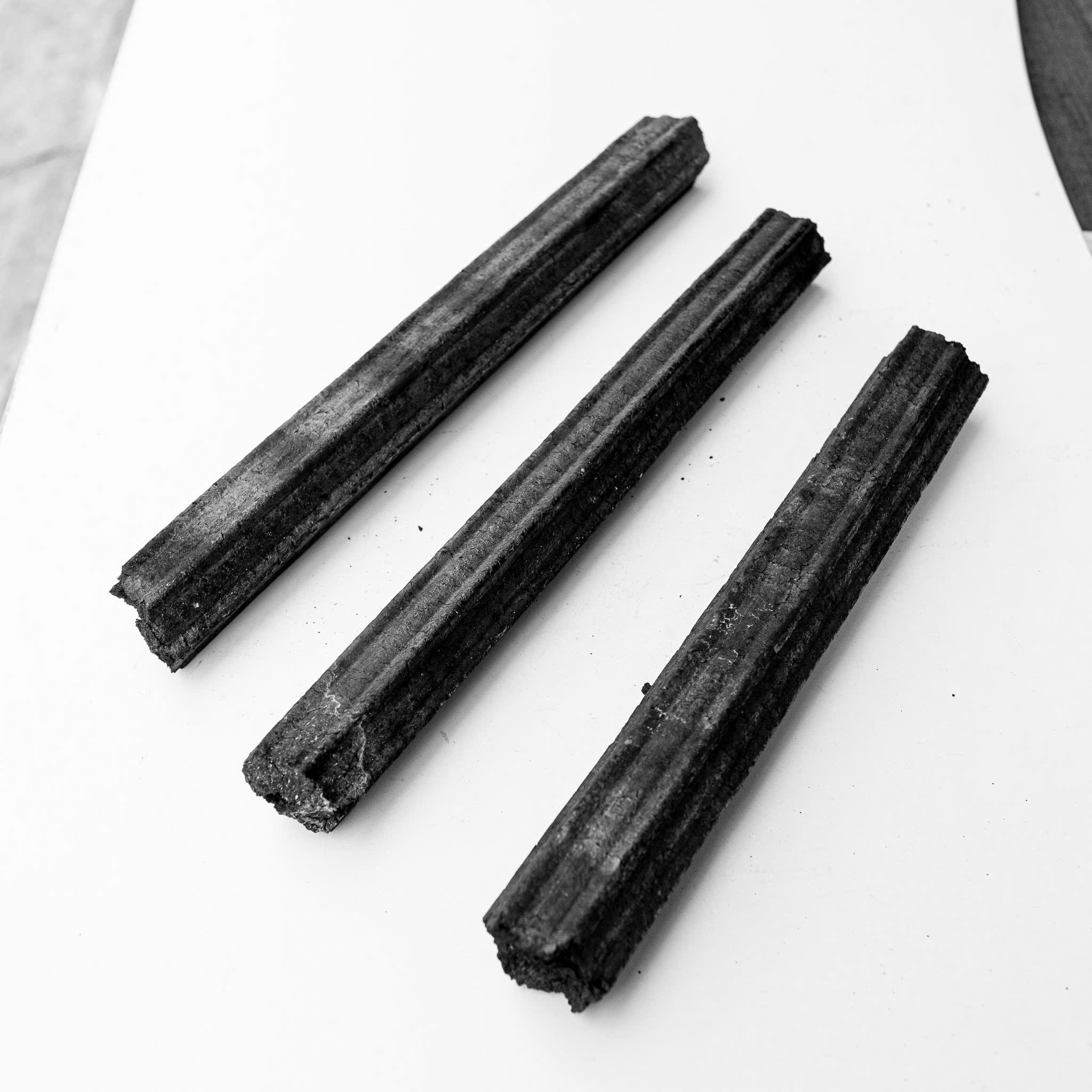 Sawdust briquettes